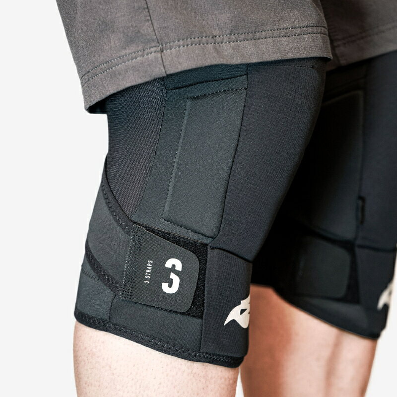 カホーPLUSの国内正規品 BLUEGRASS ブルーグラス 3STRAPS KNEE Lサイズ 3ストラップス ニー 3PP039CE00L00 ニーパッド お取り寄せ◆｜アングル3