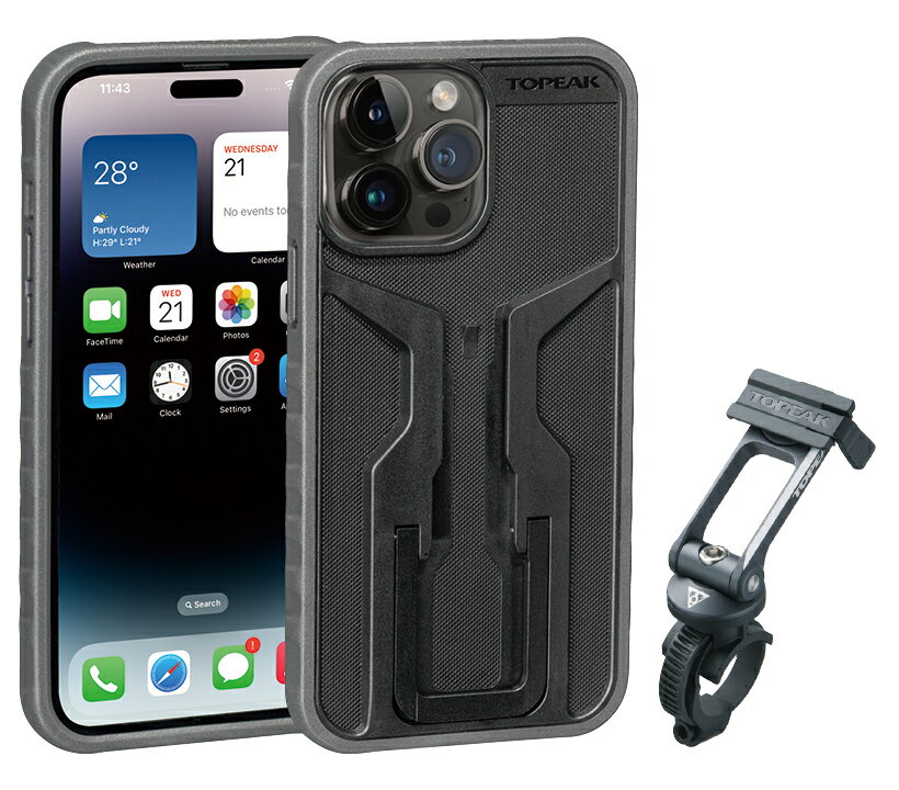  졦ΥԲġ80BAG48300 TOPEAK ȥԡ RIDECASE (For iPhone 14 Pro Ma...