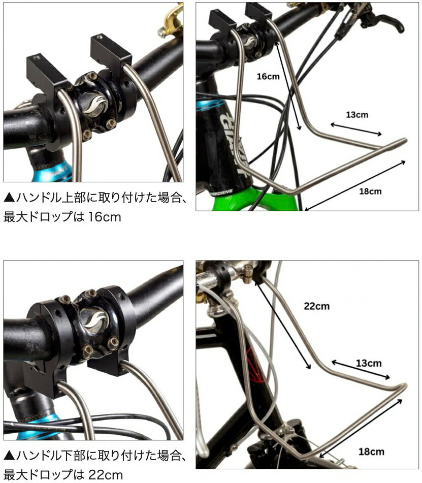 国内正規品 Bagman Bar Rack バッグマン バーラック CARRADICE キャラダイス ハン...