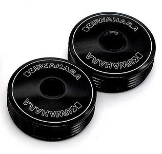Rakuten - 国内正規品 ★ KUWAHARA クワハラ crank caps クランクキャップ ブラック CRANK-CAPS-BK◆