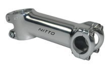 国内正規品 沖縄 離島配送不可【80】NITTO 日東 NJ-89 シルバー アヘッドステム ステム長80mm バークランプ径25.4mm ステム角73度 ガールズケイリン NIT4582350845884 お取り寄せ