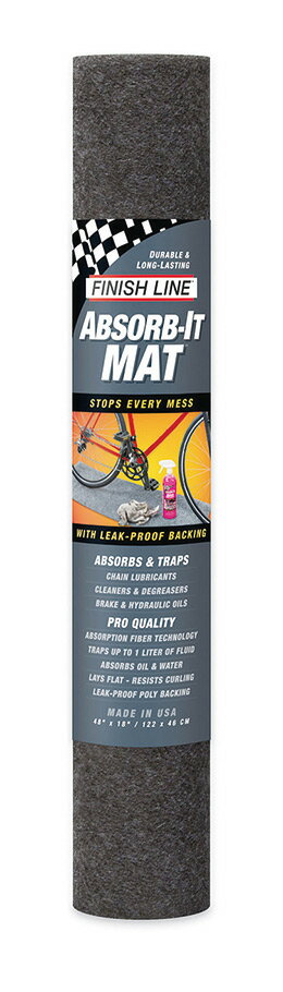 国内正規品 TOS11100 アブソーブイットマット Sサイズ122×46cm フィニッシュライン FINISH LINE Absorb..