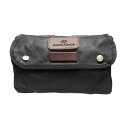 国内正規品 沖縄・離島配送不可【80】CARRADICE キャラダイス Zip Roll ジップロール ブラック/ブラウン サドルバッグ ハンドルバーバッグ B...