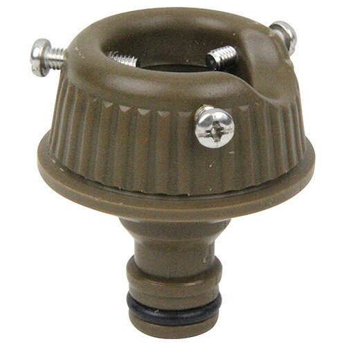 藤原産業 セフティ-3 コイルホース用蛇口ニップル brown お取り寄せ◆