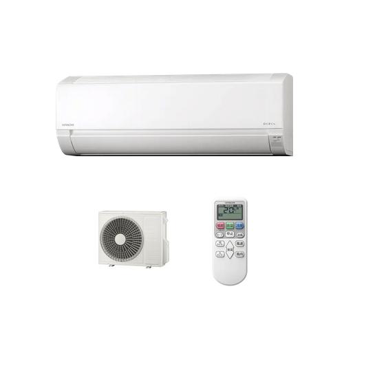 Rakuten - ★【AC1】RAS-AJ5625D-W 日立 HITACHI ルームエアコン おもに18畳用 単相200V 白くまくん スターホワイト セット販売【楽天あんしん延長保証加入可能】【kk9n0d18p】160-220◆