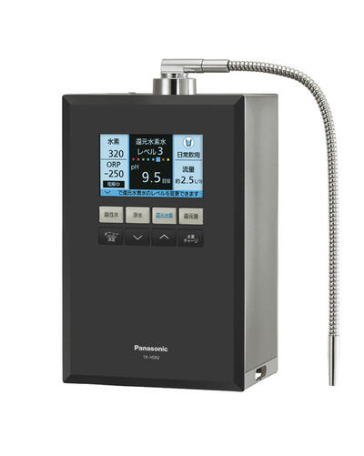 Panasonic - 沖縄・離島配送不可★【80】TK-HS92-K パナソニック Panasonic 還元水素水生成器 ブラックメタリック【楽天あんしん延長保証加入可能】【kk9n0d18p】◆