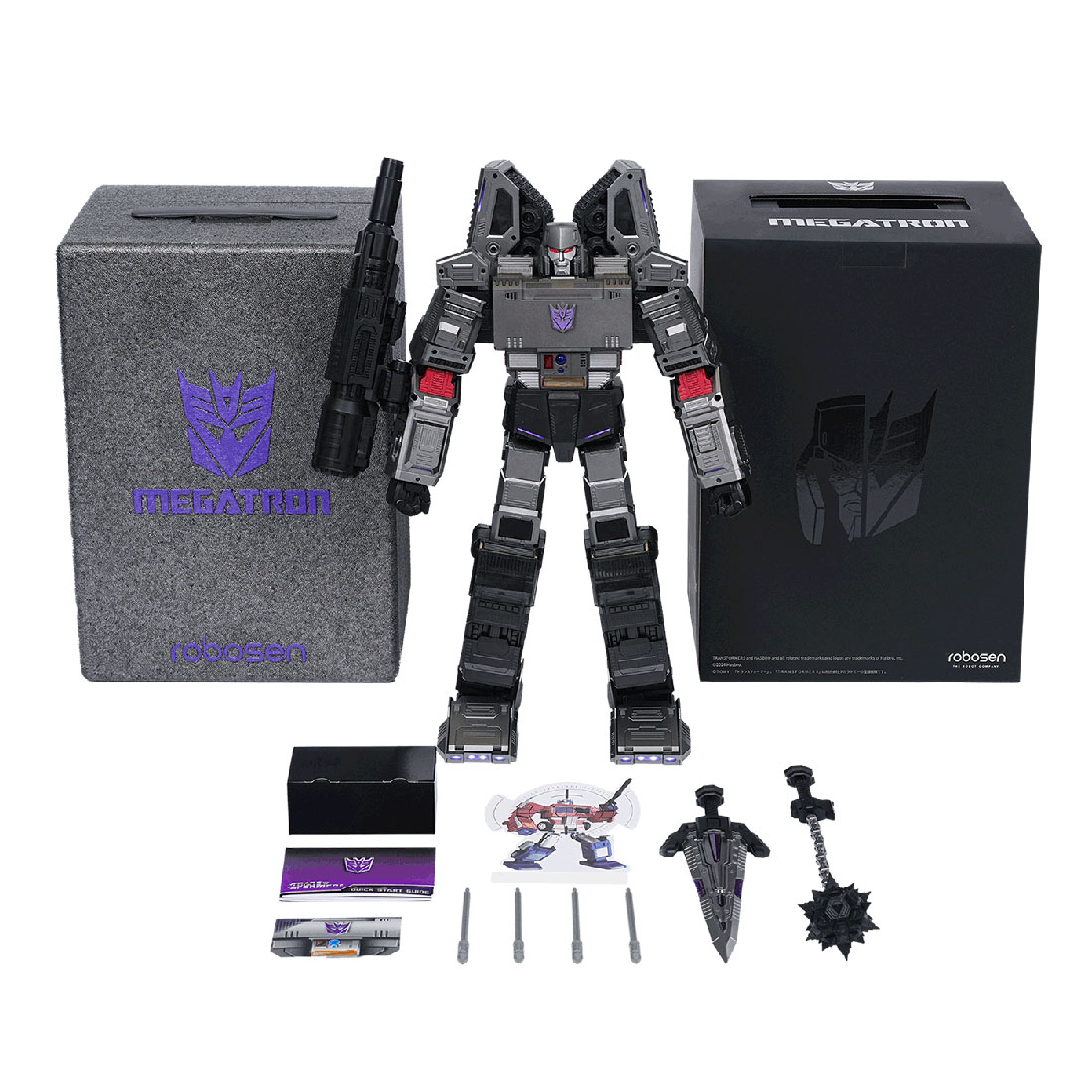 【先行予約販売価格5/25まで・9月上旬順次発送予定】ROBOSEN Flagship Megatron トランスフォーマー フラッグシップ メガトロン(英語版) 完全自動変形◆