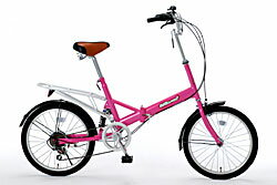 街行くオンナノコが思わず振りかえる、キュートなスタイルシマノ製6段変速機 & リアサスペンシ...