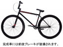 ★【～40.0kg】【時間指定不可】VOLUME BIKE BMX SLEDGEHAMMER Flat-Black