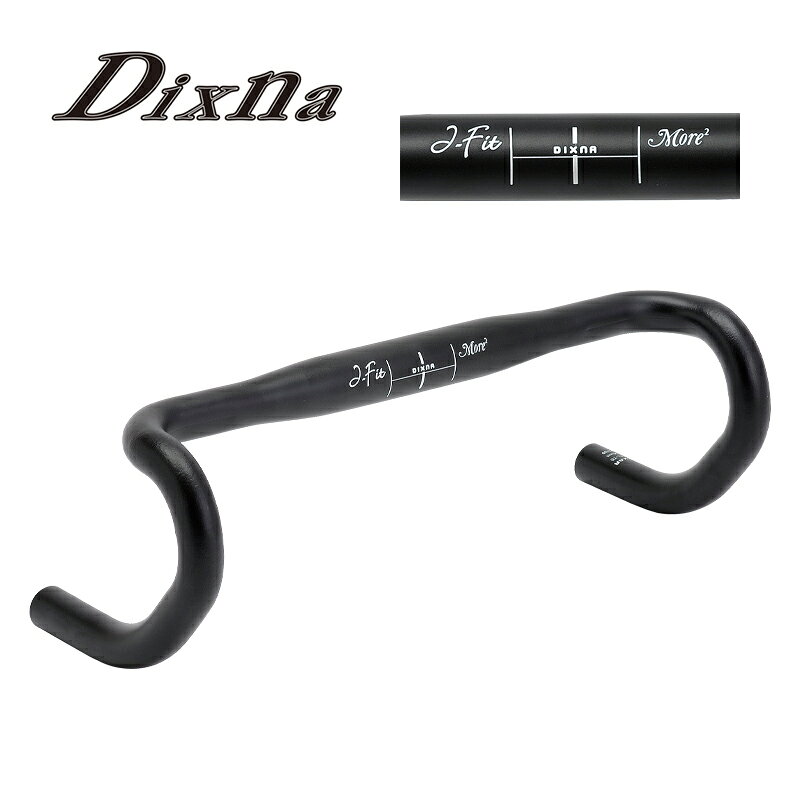 国内正規品 Dixna ディズナ ジェイフィットモア2 390mm マットブラック ドロップハンドル クランプ径31.8mm D11HDL01703 お取り寄せ