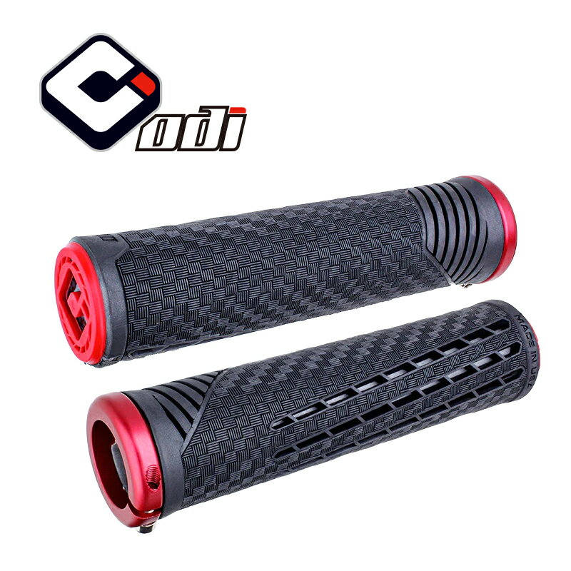 Other - 国内正規品 オーディーアイ odi CF V2.1 ロックオングリップ CF V2.1 LOCK-ON GRIP パールブラック/レッド F35CFBR-R お取り寄せ