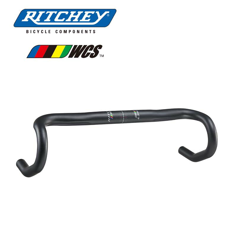 国内正規品 RITCHEY リッチー WCS SKY LINE 400mm BLATTEブラック ドロップハンドルバー クランプ径31.8mm R04HDL04302 お取り寄せ