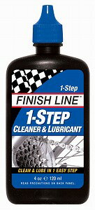 乐天商城 - 国内正規品 1ステップクリーナー＆ルブ 120mlプラボトル 1Step Cleaner & Lube フィニッシュライン FINISH LINE TOS04001 ○△2 お取り寄せ