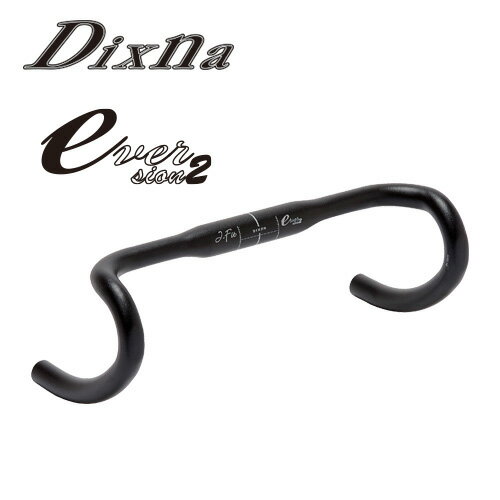 国内正規品 Dixna ディズナ ジェイフィットエバージョン2 FZ 340mm マットブラック ドロップハンドル バー クランプ径31.8mm D11HDL01601 お取り寄せ
