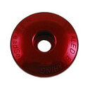 国内正規品 沖縄・離島配送不可【80】CHRIS KING クリスキング STEM CAP 1-1/8 PHS532R 300483 レッド お取り寄せ