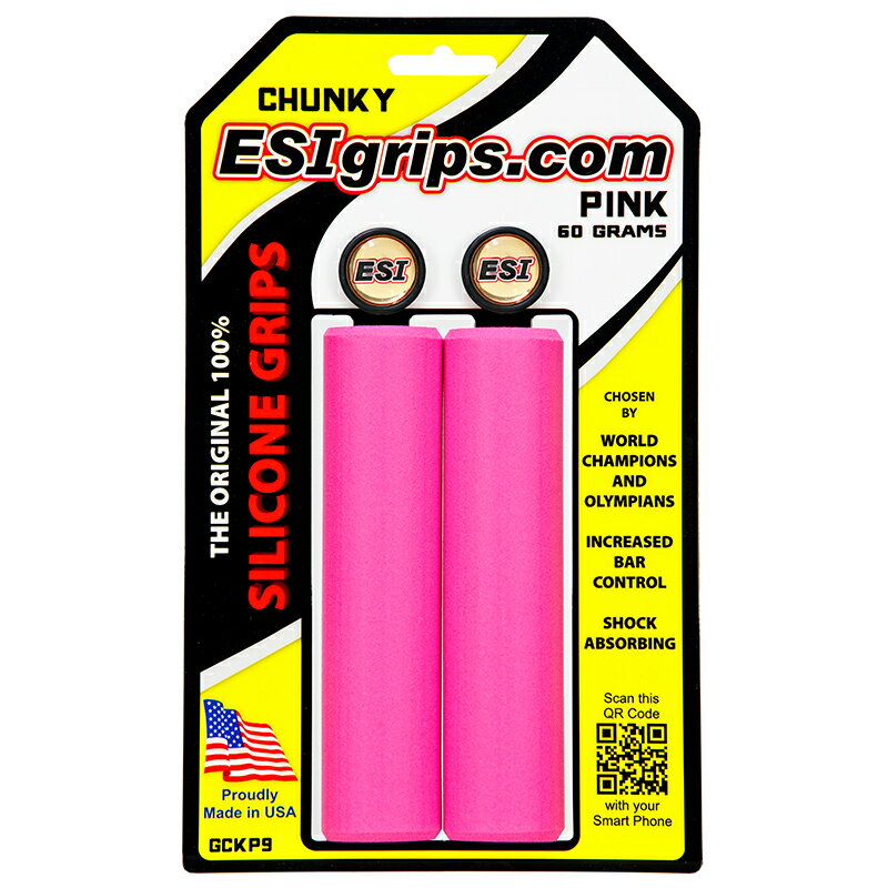 国内正規品 グリップ チャンキー CHUNKY ピンク イーエスアイグリップ ESI Grips GCKP9 お取り寄せ