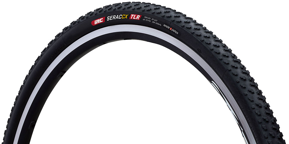 国内正規品 SERAC CX TUBELESS READY 700×32C ブラック シラク CX チューブレスレディ TLR IRC アイアールシー IRC190656 お取り寄せ