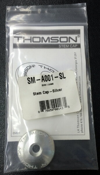 乐天商城 - 国内正規品 沖縄・離島配送不可【〜2.0kg】SM-A001-SL シルバー ステムキャップ 1-1/8 THOMSON トムソン お取り寄せ