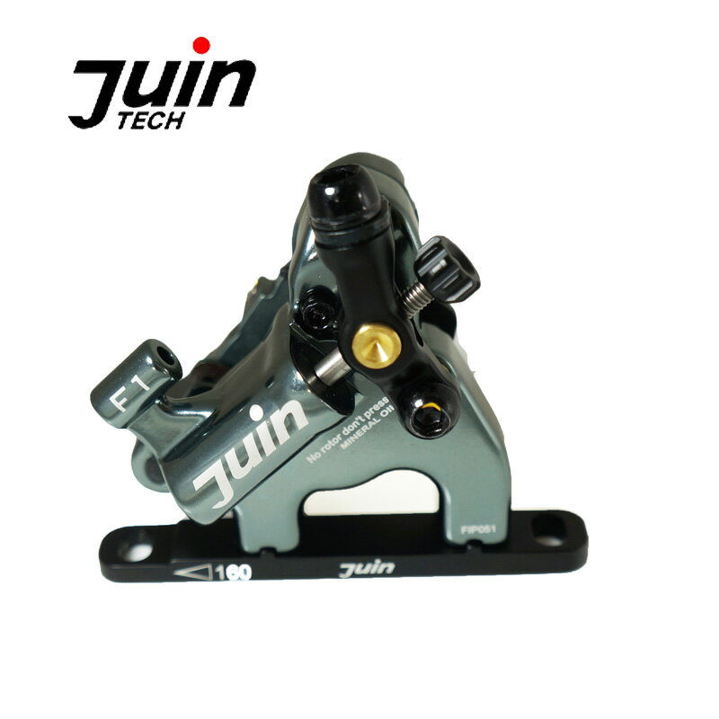 国内正規品 ジーンテック Juin TECH GC450 F1 ディスクブレーキ F1 Disc Brake 前後セット フラットマウント式 グレー ダイアコンペ DIA-COMPE D03BRK02402 お取り寄せ