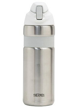 乐天商城 - 国内正規品 真空断熱ストローボトル FFQ-600 ステンレスホワイト サーモス THERMOS FFQ-600-SWH お取り寄せ