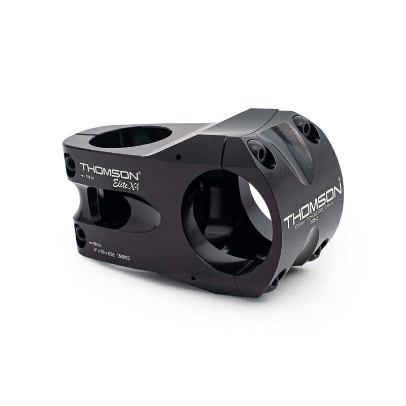 乐天商城 - 国内正規品 ELITE 35mm X4 STEM ステム長50mm ステム角0度 バークランプ径35.0mm ブラック エリート 35mm X4ステム THOMSON トムソン SM-E178-BK お取り寄せ