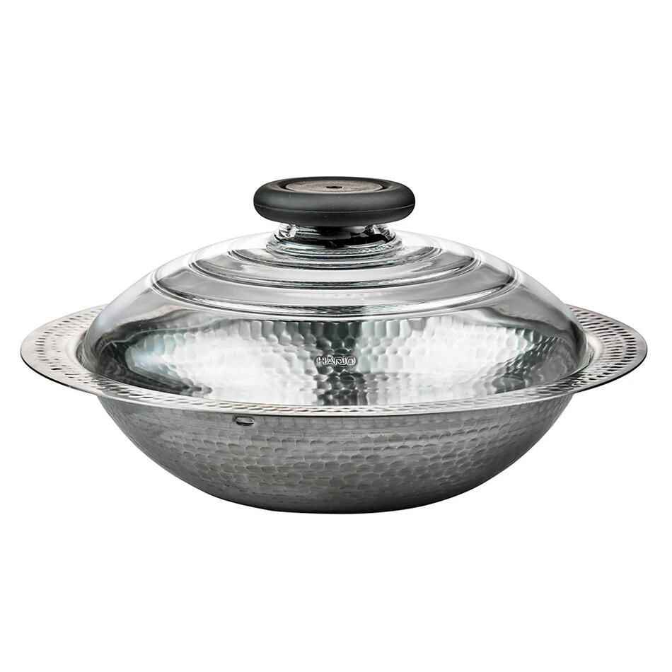 北海道・沖縄配送不可★【80】MIS-26 ハリオ HARIO フタがガラスのIH対応 ステンレス鍋26雪平 食洗機・..