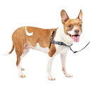 PetSafe(ペットセーフ) 犬用 引っ張り防止ハーネス デラックスイージーウォークハーネス スチールシルバー×ブラック M