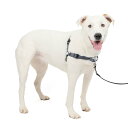 PetSafe(ペットセーフ) 犬用 引っ張り防止ハーネス デラックスイージーウォークハーネス スチールシルバー×ブラック M/L