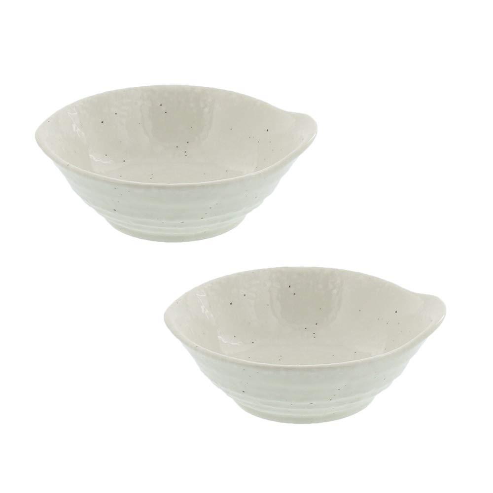 テーブルウェアイースト 和食器 とんすい お鍋の取り鉢 小鉢 ボウル 取り皿 (粉引) 2個セット