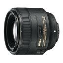 Nikon 単焦点レンズ AF-S NIKKOR 85mm f/1.8G フルサイズ対応