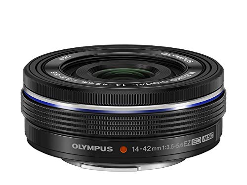 OLYMPUS 電動式パンケーキズームレンズ M.ZUIKO DIGITAL ED 14-42mm F3.5-5.6 EZ BLK