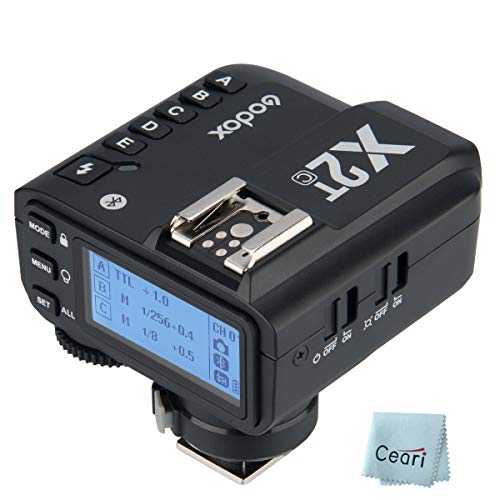 【技適マーク付/日本語説明書付】Godox X2T-C TTLワイヤレスフラッシュトリガー Canon カメラ対応品 1 / 8000s HSS機能 5つの専用グループボタン 3つ対応の機能ボタンでクイック設定可能