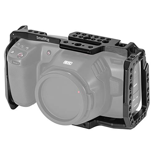 【新バージョン】SmallRig Blackmagic Design Pocket シネマカメラ専用ケージ Blackmagic Design Pocket Cinema 4K / 6Kカメラ対応-2203B