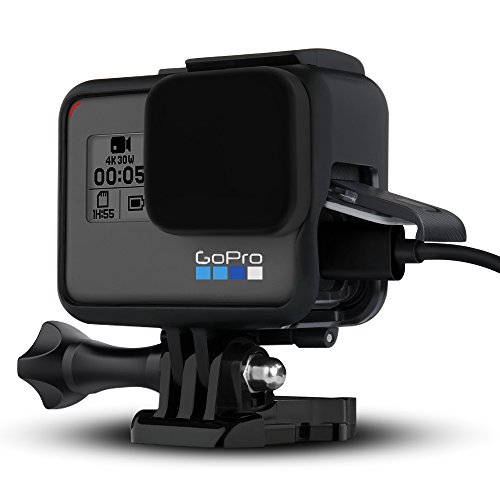 楽天kai-shop 楽天市場店【Taisioner】GoPro HERO 5・GoPro HERO6 GoPro・HERO7 Black用 保護フレーム+シリコンレンズカバー 第二世代 スポーツカメラアクセサリー ブラック・グレー （ブラック（黒））