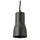 オーム電機 ペンダントライト LED電球対応 筒型セード ブラック 電球別売 北欧風 おしゃれ 鉄製セード LT-YSE26-K 06-4172 OHM