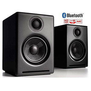 【国内正規品】Audioengine オーディオエンジン A2+ワイヤレス・パワードスピーカー l Bluetooth aptX対応・16bit DACアンプ内蔵(ブラック)格安セール