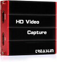 TreasLin HDMI Lv`[{[h Q[Lv`[ rfILv`[ yʏ^ USBΉ Windows, Linux, MACΉ dsv PS4AXboxNintendo Switchp YouTube/TwitchȂǂɃQ[^  zM Cucp HSV320