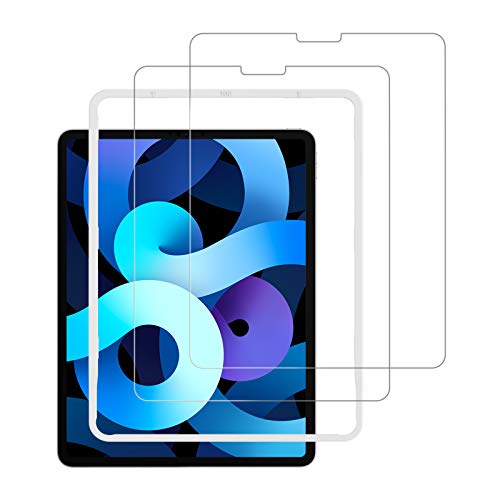 2枚セット NIMASO ガラスフィルム iPad Air 4 / iPad Pro 11 (2020/2018) 用 保護フィルム ガイド枠付き