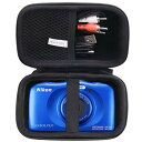 Nikon デジタルカメラ COOLPIX W150/W300/A100/A10 専用保護収納ケース -waiyu JP (Storage case, Black)