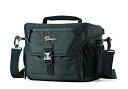 Lowepro カメラショルダーバッグ ノバ180AW II 7.4L コンパクト アクセサリーポケット充実 レインカバー付属 ブラック LP37213-PKK