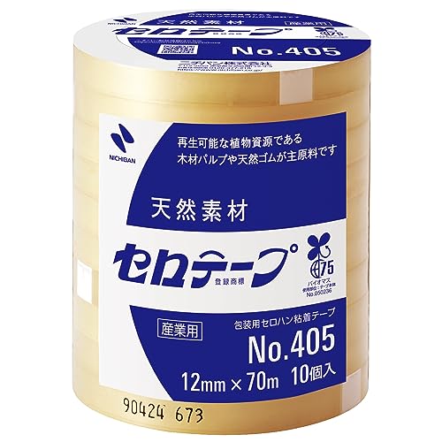 ニチバン セロテープ 大巻 12mm幅 70m巻 10巻入 405-12×70