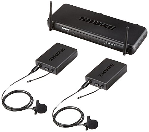 SHURE ワイヤレスシステム SVXシリーズ SVX188/CVL ラベリアマイク(2本) ボディーパック送信機(2台) 付属 SVX188J/CVL-JB1 【国内正規品】