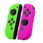 新品 SNNC-JP Nintendo Switch Joy-Con シリコンケース (L)/(R) カバー ニンテンドースイッチ 任天堂 コントローラ用 保護ケース キズ防止 滑り止め (左緑＋右紫)