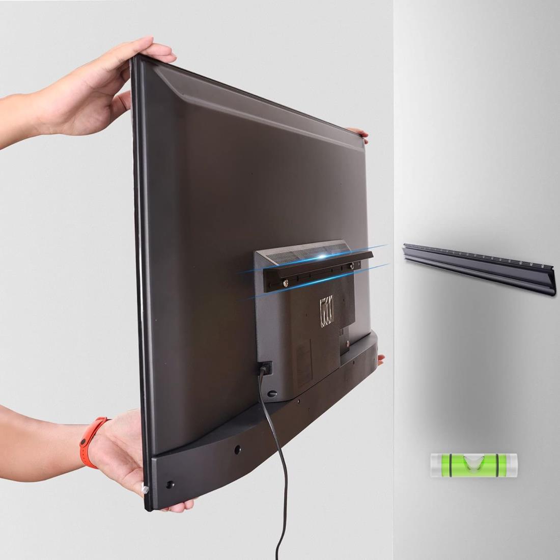 Antimbee 間柱不要 乾式壁用テレビマウント 26～55インチのテレビ用 テレビの壁掛けブラケット VESA最大400x400mm 最大80ポンド ユニバーサルフィット ほとんどのLED/LCD/プラズマフラット/カーブスクリーンテレビやモニターに対応(2)