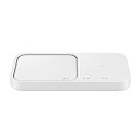 Galaxy Super Fast Wireless Charger Duo/ホワイト Galaxy純正 国内正規品 EP-P5400TWJGJP