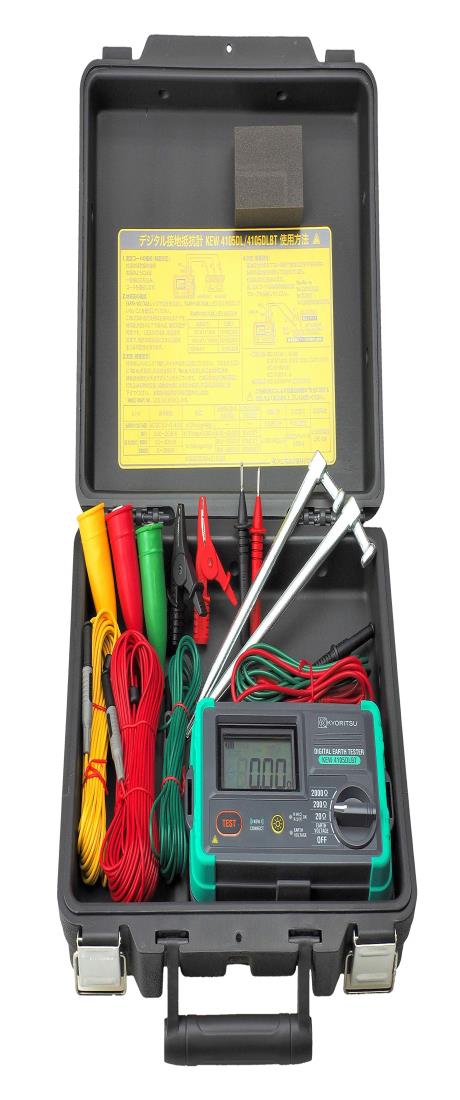共立電気計器 (KYORITSU) デジタル接地抵抗計 Bluetooth搭載(ハードケース付) KEW 4105DLBT-H