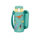 サーモス 水筒 真空断熱ストローボトル 410ml グリーンイエロー 子供用 通園通学 保冷専用 FJV-400FDS G-Y