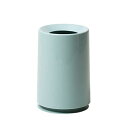 ideaco(イデアコ) ゴミ箱 丸形 6L 直径20✕高さ30cm TUBELOR light blue (チューブラー ライトブルー)