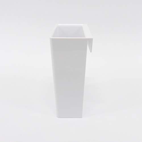 kai-shop 楽天市場店の東和産業 バスルーム マグネット 磁着SQ OPワイドポケット 深型 マグネット 浴室収納 バスポケット ホワイト 約6.7×4×10cm｜アングル2