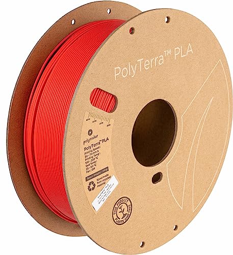 ポリメーカ(Polymaker) 3Dプリンタ—用フィラメント PolyTerra PLA 1.75mm径 1000g Lava Red